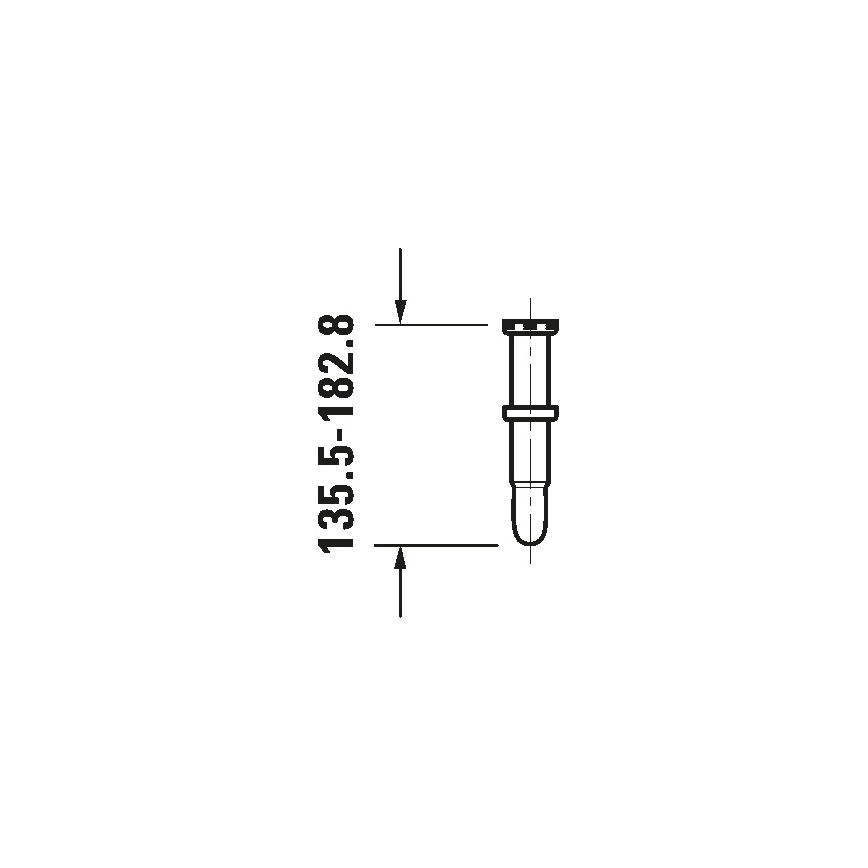 Duravit 50260000 - Sifon za umivaonik UNIVERSAL, sjajni hrom