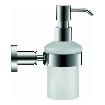 Duravit 99161000 -Zidni dozator za sapun D-CODE 390 ml mlečno staklo/sjajni hrom