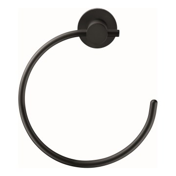 Duravit 99214600 - Zidni držač peškira D-CODE u mat crnoj boji