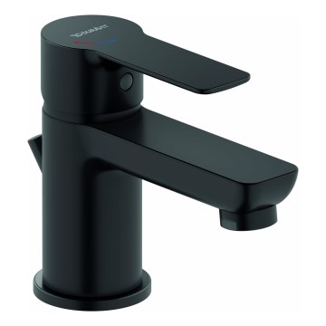 Duravit DC1013001046 - Slavina za umivaonik sa odlivom D-CODE mat crna