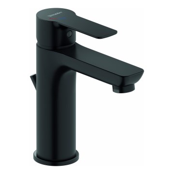 Duravit DC1023001046 - Baterija za umivaonik + odtok D-CODE mat crna