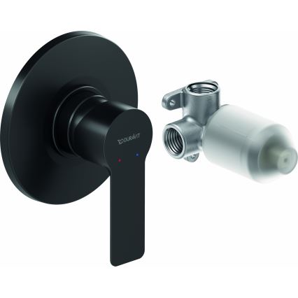 Duravit DC4210007046 - Tuš baterija za podžbuknu instalaciju D-CODE mat crne boje