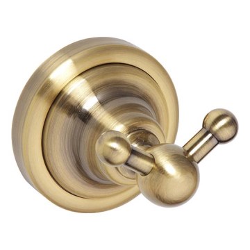 Dvostruka kukica 6,5x6,5 cm, bronzana