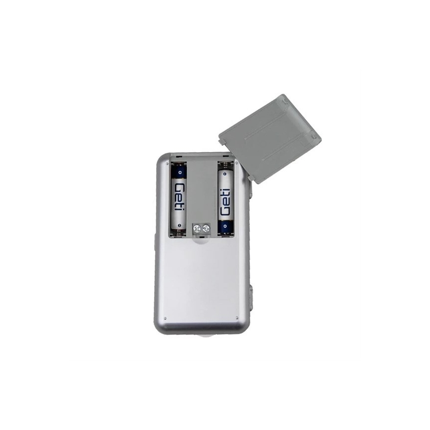 Džepna vaga, kapacitet 550 g, napajanje 2xAAA, siva