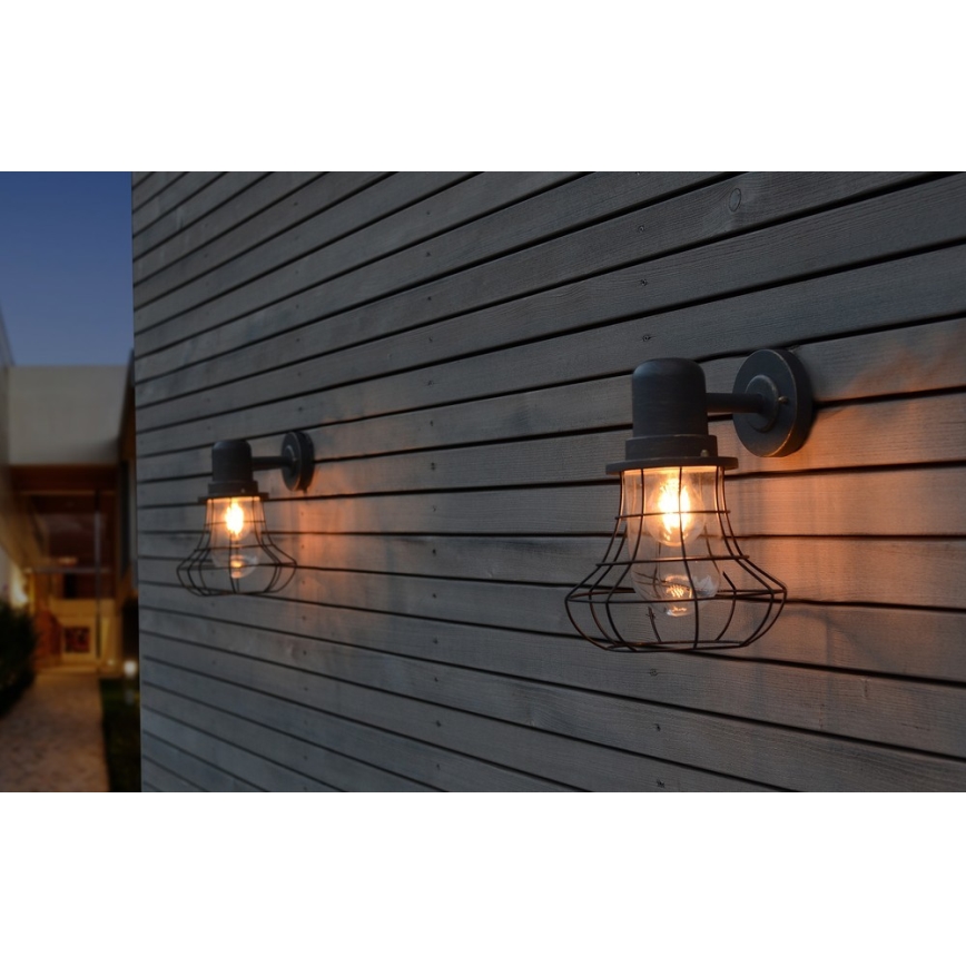Eco-Light - Spoljašnja zidna lampa BIRD 1xE27/60W/230V IP44