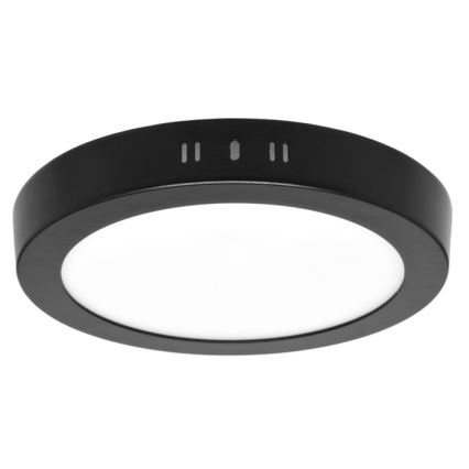 LED Plafonjera LADA LED/12W/230V 3000/4000/6000K pr. 17 cm crno