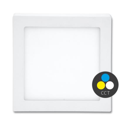 LED Plafonjera RAFA LED/12W/230V 3000/4000/6000K 17x17 cm bela