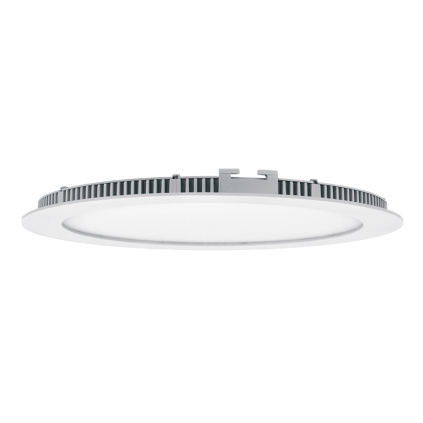 LED Ugradbena lampa za kupatilo LADA LED/25W/230V 3000/4000/6000K pr. 30 cm IP44 bela