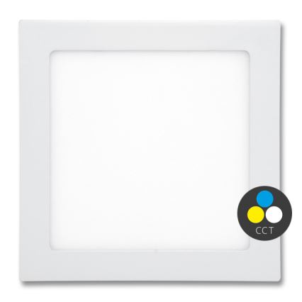 LED Ugradbena lampa za kupatilo RAFA LED/25W/230V 3000/4000/6000K 30x30 cm IP44 bela