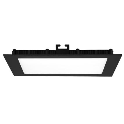 LED Ugradbena lampa za kupatilo RAFA LED/25W/230V 3000/4000/6000K 30x30 cm IP44 crno