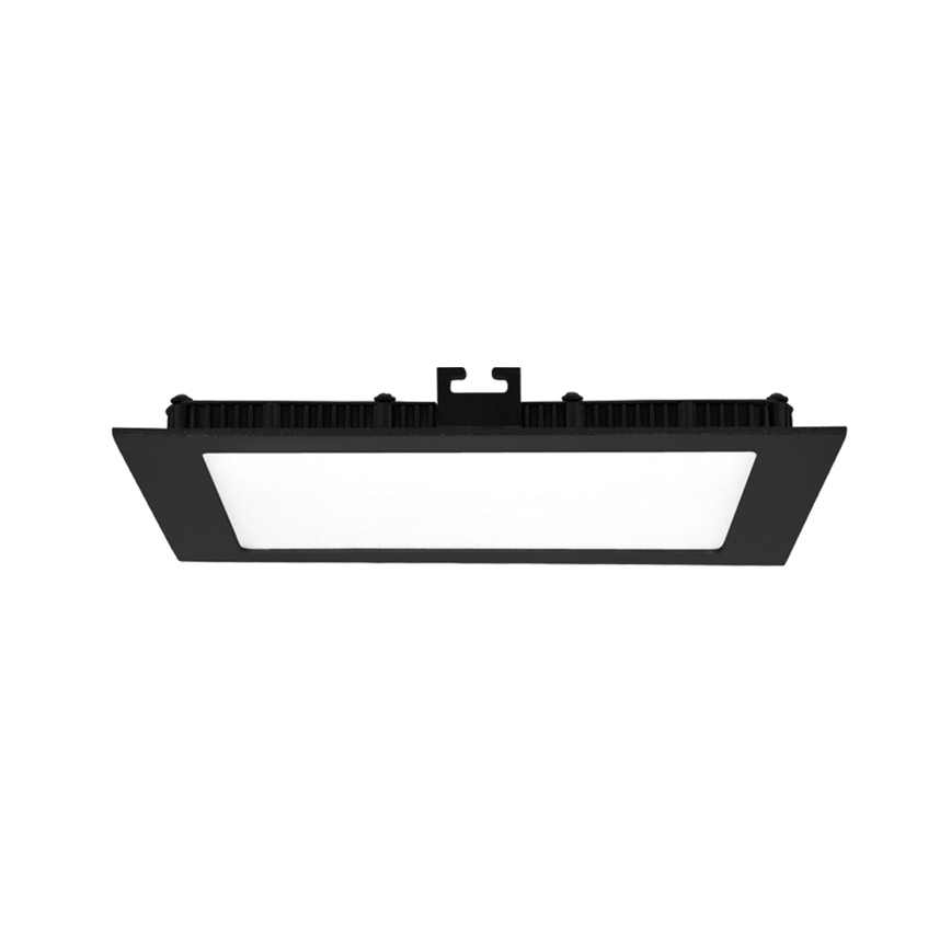 LED Ugradbena lampa za kupatilo RAFA LED/25W/230V 3000/4000/6000K 30x30 cm IP44 crno