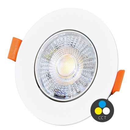 LED Prigušivo ugradbeno svetlo ZITA LED/3/5/7W/230V 3000/4000/6000K pr. 9 cm bela