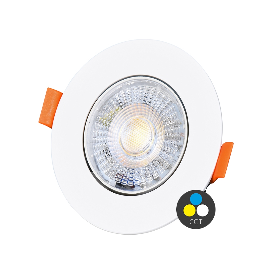 LED Prigušivo ugradbeno svetlo ZITA LED/3/5/7W/230V 3000/4000/6000K pr. 9 cm bela