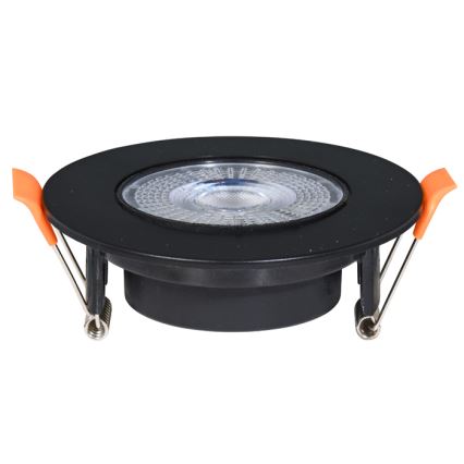 LED Prigušivo ugradbeno svetlo ZITA LED/3/5/7W/230V 3000/4000/6000K pr. 9 cm crno