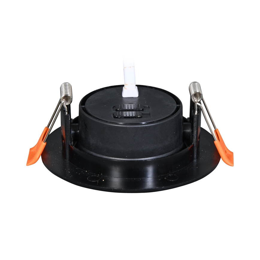 LED Prigušivo ugradbeno svetlo ZITA LED/3/5/7W/230V 3000/4000/6000K pr. 9 cm crno