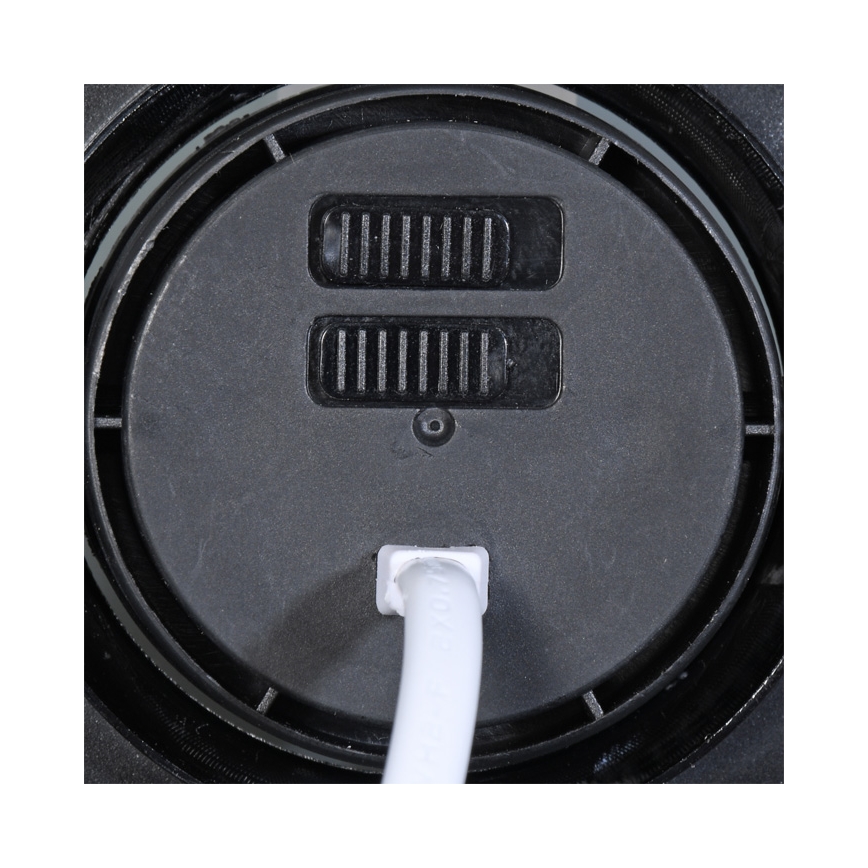 LED Prigušivo ugradbeno svetlo ZITA LED/3/5/7W/230V 3000/4000/6000K pr. 9 cm crno