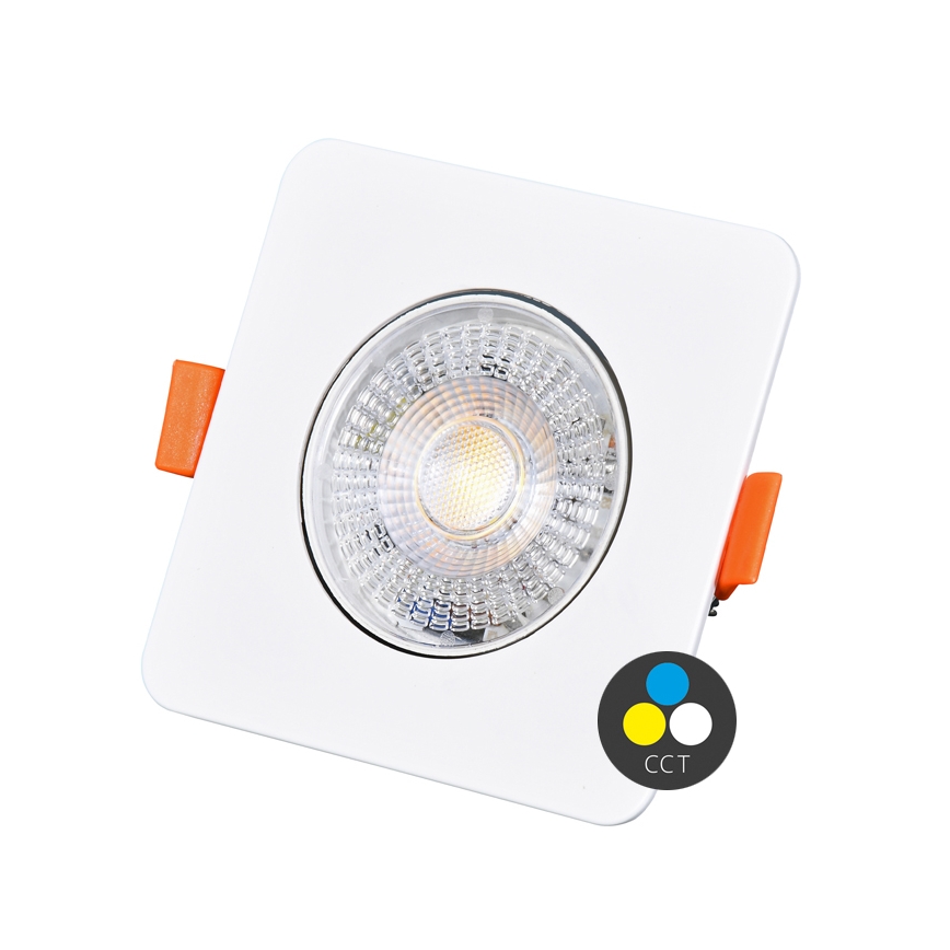 LED Prigušivo ugradbeno svetlo KENT LED/3/5/7W/230V 3000/4000/6000K 9x9 cm bela