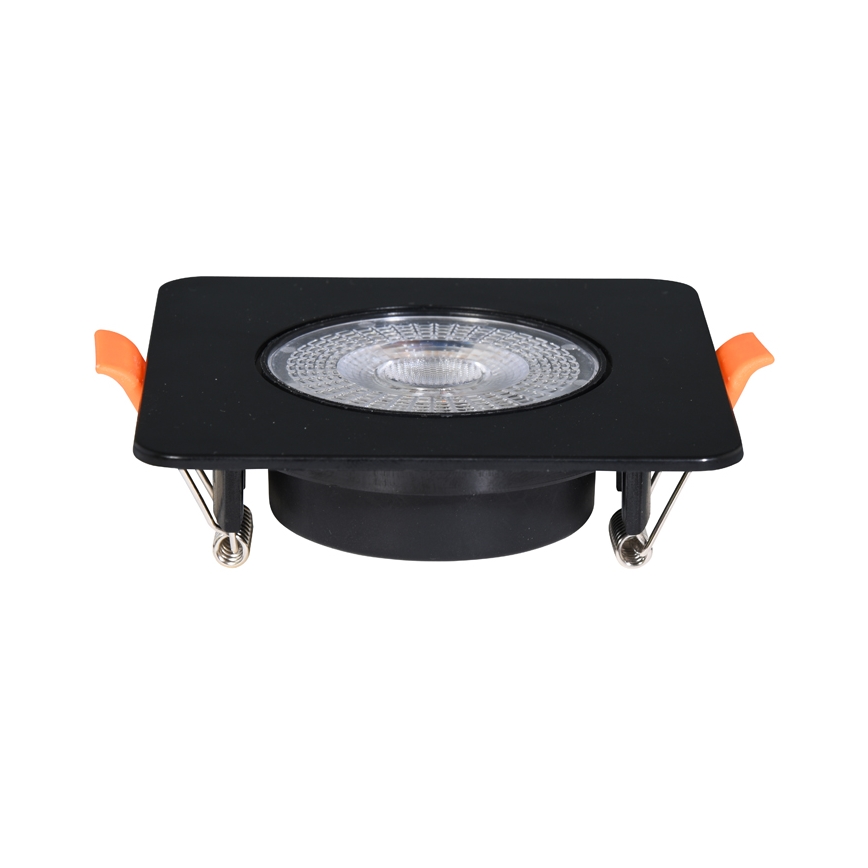 LED Prigušivo ugradbeno svetlo KENT LED/3/5/7W/230V3000/4000/6000K 9x9 cm crno