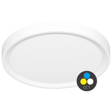 LED Plafonjera SALY LED/50W/230V 3000/4000/6000K pr. 60 cm IP40 bela