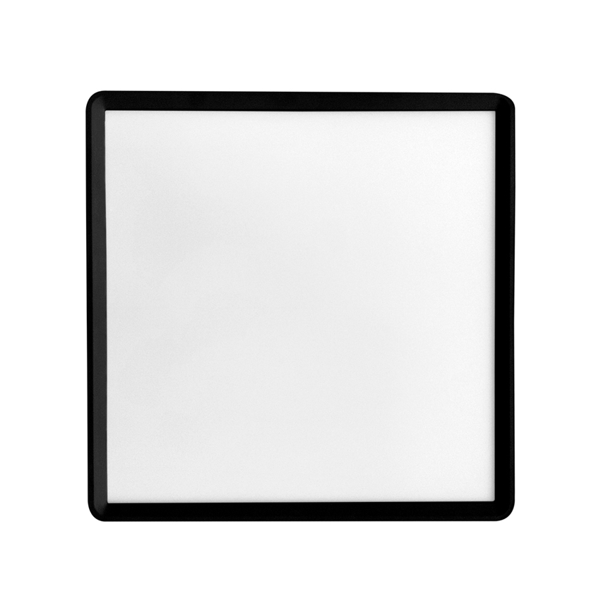 LED Plafonjera TERY LED/40W/230V 3000/4000/6000K 50x50 cm IP40 crno