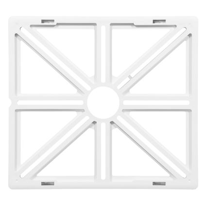 LED Plafonjera TERY LED/40W/230V 3000/4000/6000K 50x50 cm IP40 crno