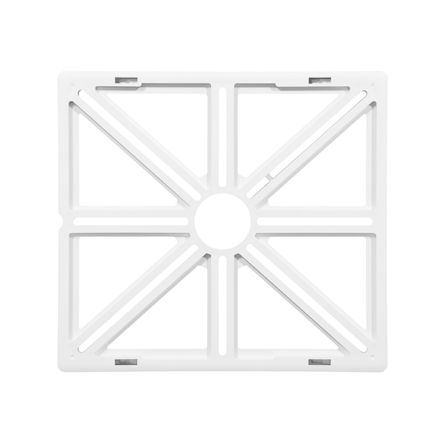 LED Plafonjera TERY LED/40W/230V 3000/4000/6000K 50x50 cm IP40 crno