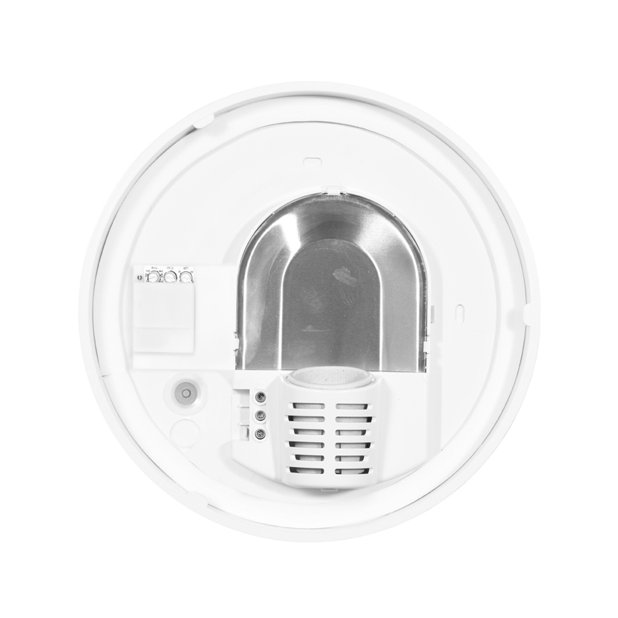 Spoljašnja plafonjera sa senzorom HECTOR 1xE27/60W/230V pr. 25 cm IP44 opal bela