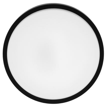 LED plafonjera za kupatilo LIRA LED/18W/230V 4000K pr. 29,5 cm IP44 crno