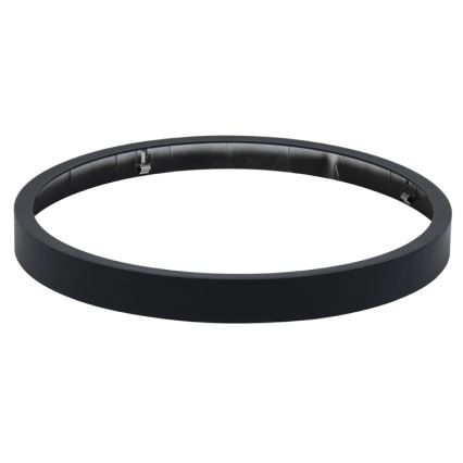 LED plafonjera za kupatilo LIRA LED/18W/230V 4000K pr. 29,5 cm IP44 crno