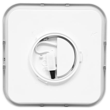 LED plafonjera za kupatilo LUKY LED/12W/230V 4000K 25x25 cm IP44 bela
