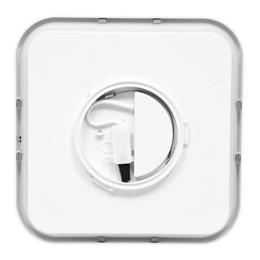 LED plafonjera za kupatilo LUKY LED/12W/230V 4000K 25x25 cm IP44 bela