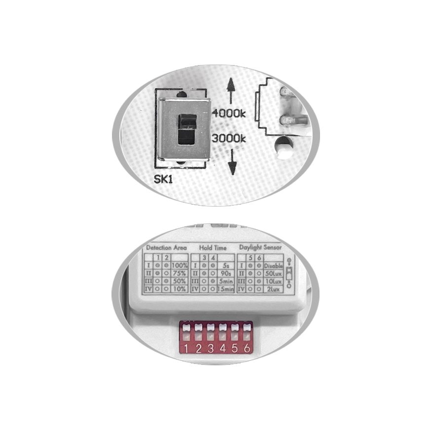 LED Spoljašnja plafonjera sa senzorom MARTIN LED/25W/230V 3000/4000K pr. 35 cm IP65 bela