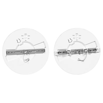 LED Prigušivi panel LEXA LED/12/18/24W/230V 3000/4000/6000K pr. 30 cm bela