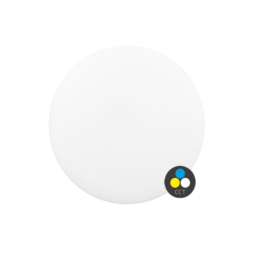 LED plafonjera za kupatilo DISK LED/12W/230V 3000/4000/6500K pr. 23 cm IP44 bela