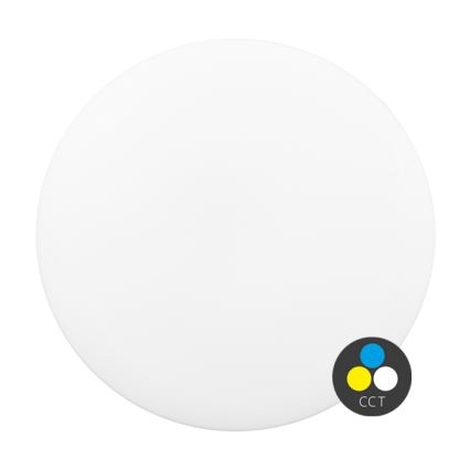 LED plafonjera za kupatilo DISK LED/24W/230V 3000/4000/6500K pr. 38 cm IP44 bela