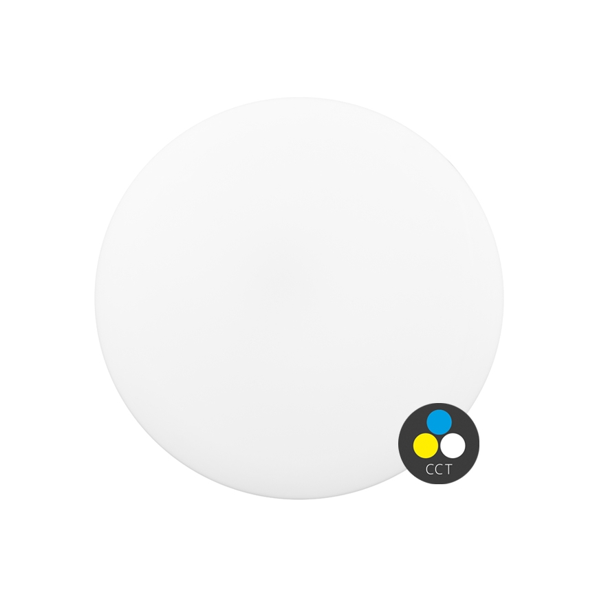 LED plafonjera za kupatilo DISK LED/24W/230V 3000/4000/6500K pr. 38 cm IP44 bela