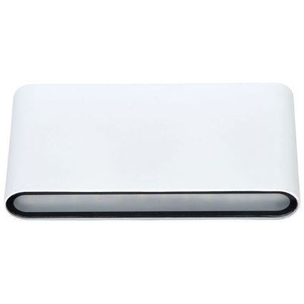 LED Spoljna zidna lampa BRICK 2xLED/6W/230V 3000/4000/6500K IP65 bela