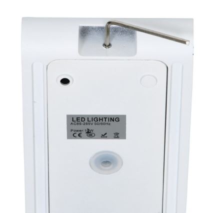 LED Spoljna zidna lampa BRICK 2xLED/6W/230V 3000/4000/6500K IP65 bela