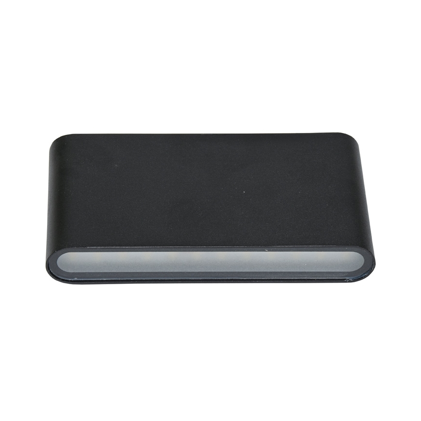 LED Spoljna zidna lampa BRICK 2xLED/6W/230V 3000/4000/6500K IP65 crno