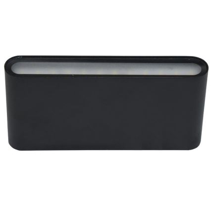 LED Spoljna zidna lampa BRICK 2xLED/6W/230V 3000/4000/6500K IP65 crno
