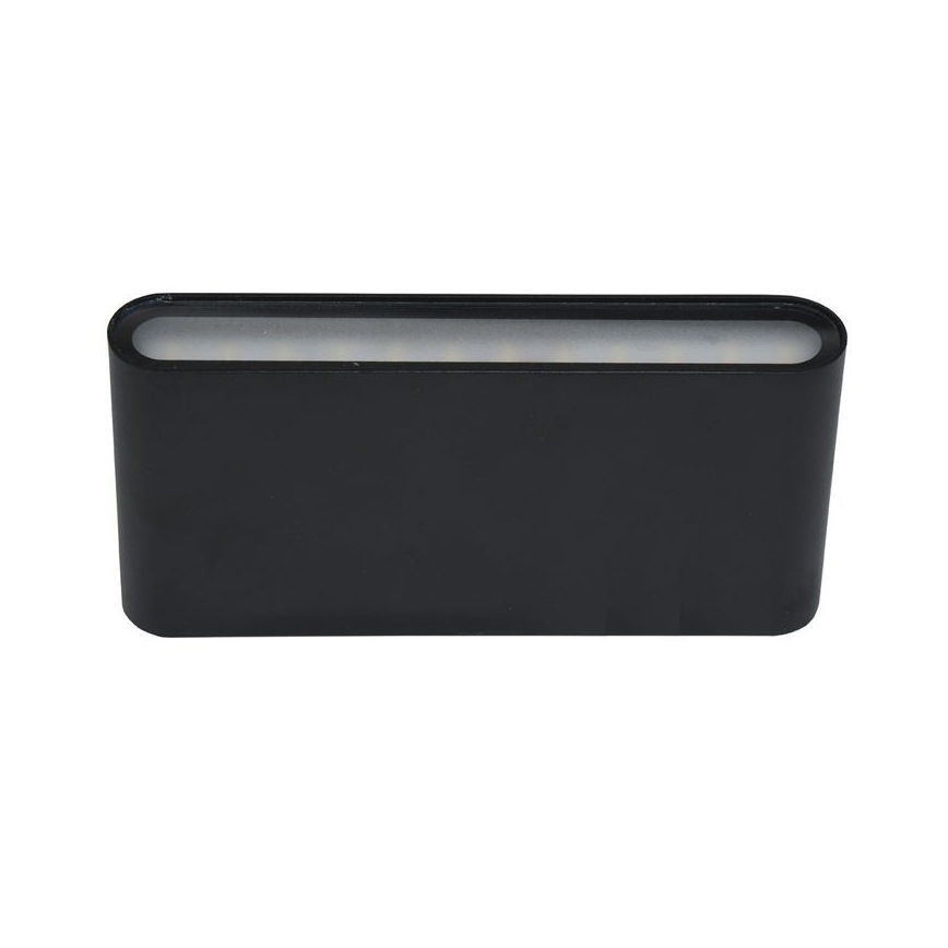 LED Spoljna zidna lampa BRICK 2xLED/6W/230V 3000/4000/6500K IP65 crno