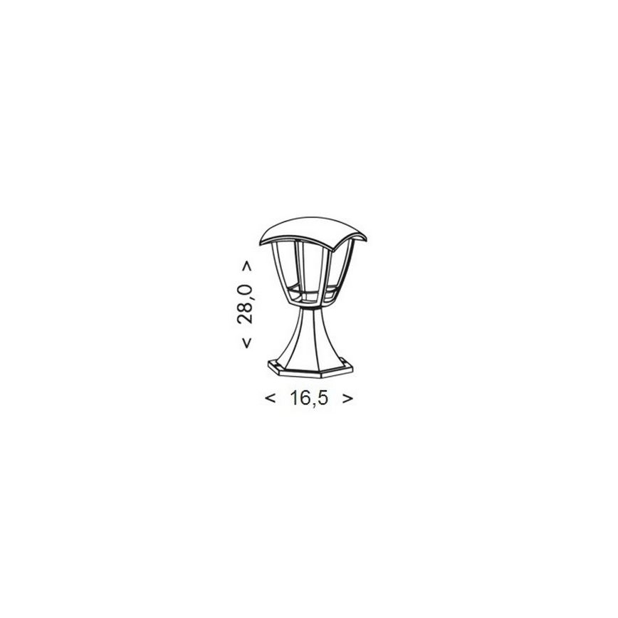 LED Spoljna lampa VERONA LED/8W/230V IP44