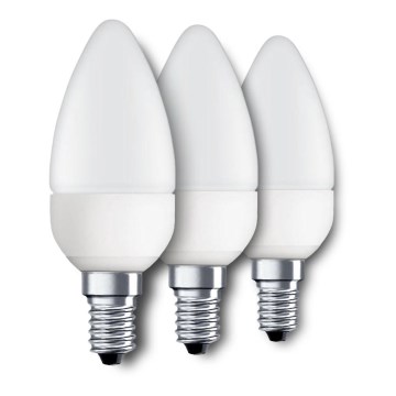Eglo 10697 - Set 3x LED Sijalica E14/4W/230V 320lm sveća 3000K