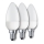 Eglo 10697 - Set 3x LED Sijalica E14/4W/230V 320lm sveća 3000K