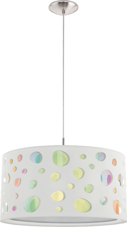 Eglo 202528 - Dečiji luster na sajli MONEDA 1xE27/60W/230V