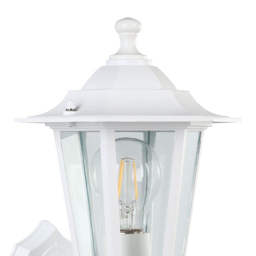 EGLO - Spoljašnja zidna lampa 1xE27/60W bela