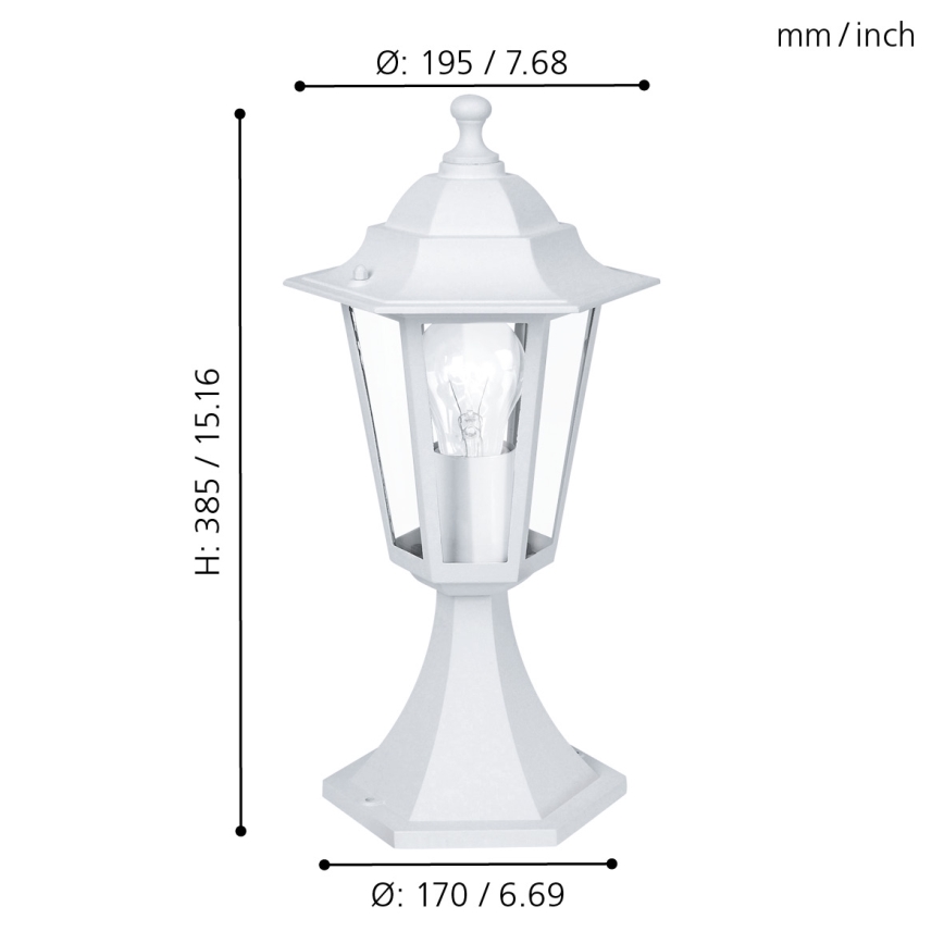 EGLO - Spoljašnja lampa 1xE27/60W
