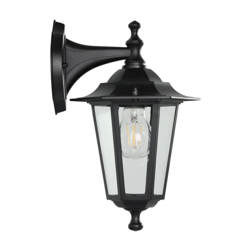 EGLO - Spoljašnja zidna lampa 1xE27/60W crno