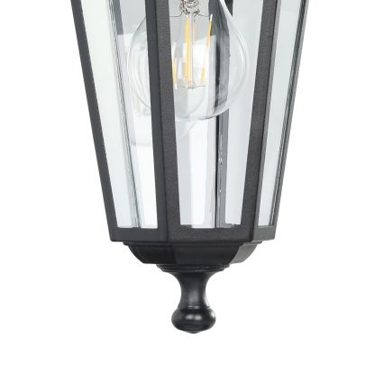 EGLO - Spoljašnja zidna lampa 1xE27/60W crno