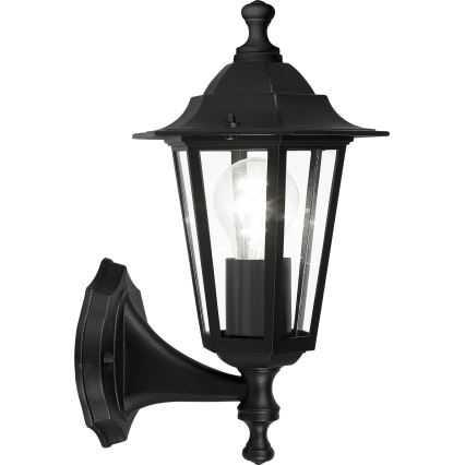 EGLO - Spoljašnja zidna lampa 1xE27/60W crno